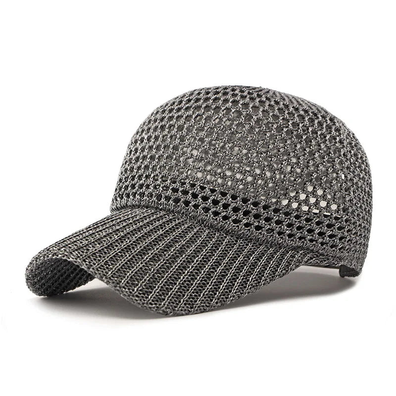 Atmungsaktive Sommer Sport Baseballkappe – Leichte verstellbare Unisex Cap für Sport, Fitness, Joggen, Outdoor & Freizeit