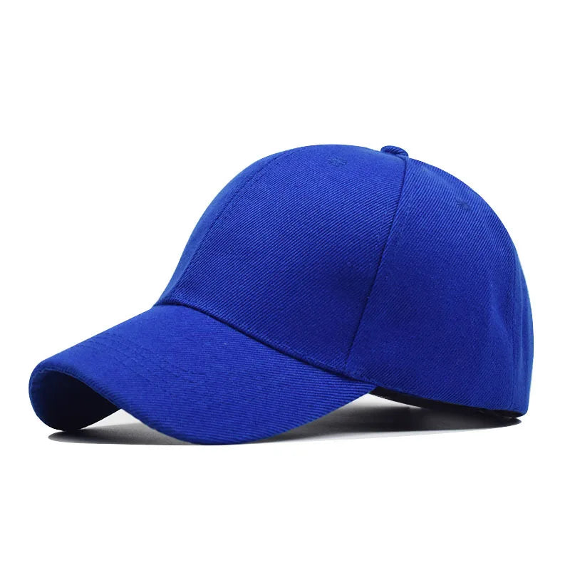Klassische Verstellbare Dad Baseballkappe – Schlichte Plain Cap für Damen & Herren mit gebogenem Schirm & angenehmer Passform