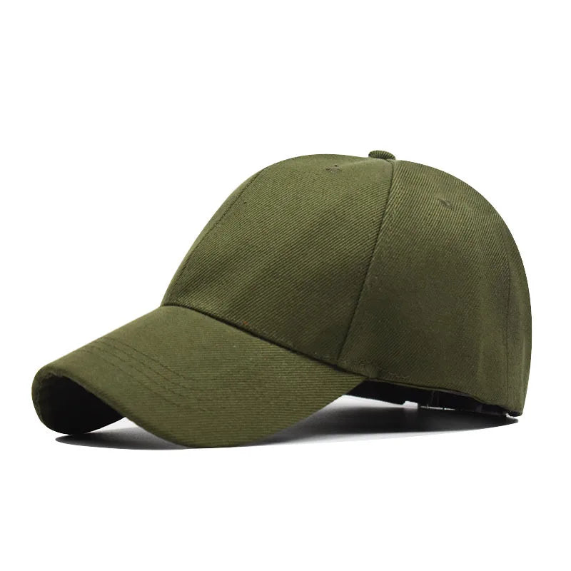 Klassische Verstellbare Dad Baseballkappe – Schlichte Plain Cap für Damen & Herren mit gebogenem Schirm & angenehmer Passform