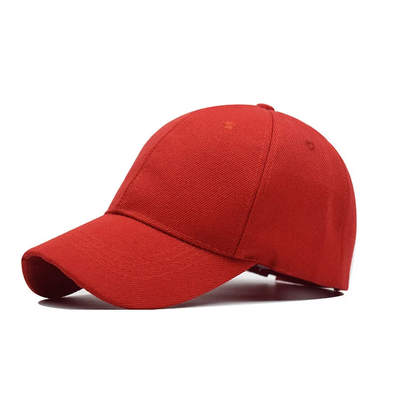 Klassische Verstellbare Dad Baseballkappe – Schlichte Plain Cap für Damen & Herren mit gebogenem Schirm & angenehmer Passform
