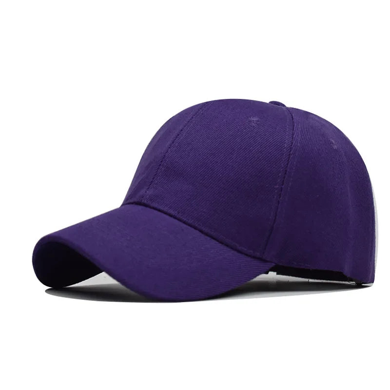 Klassische Verstellbare Dad Baseballkappe – Schlichte Plain Cap für Damen & Herren mit gebogenem Schirm & angenehmer Passform