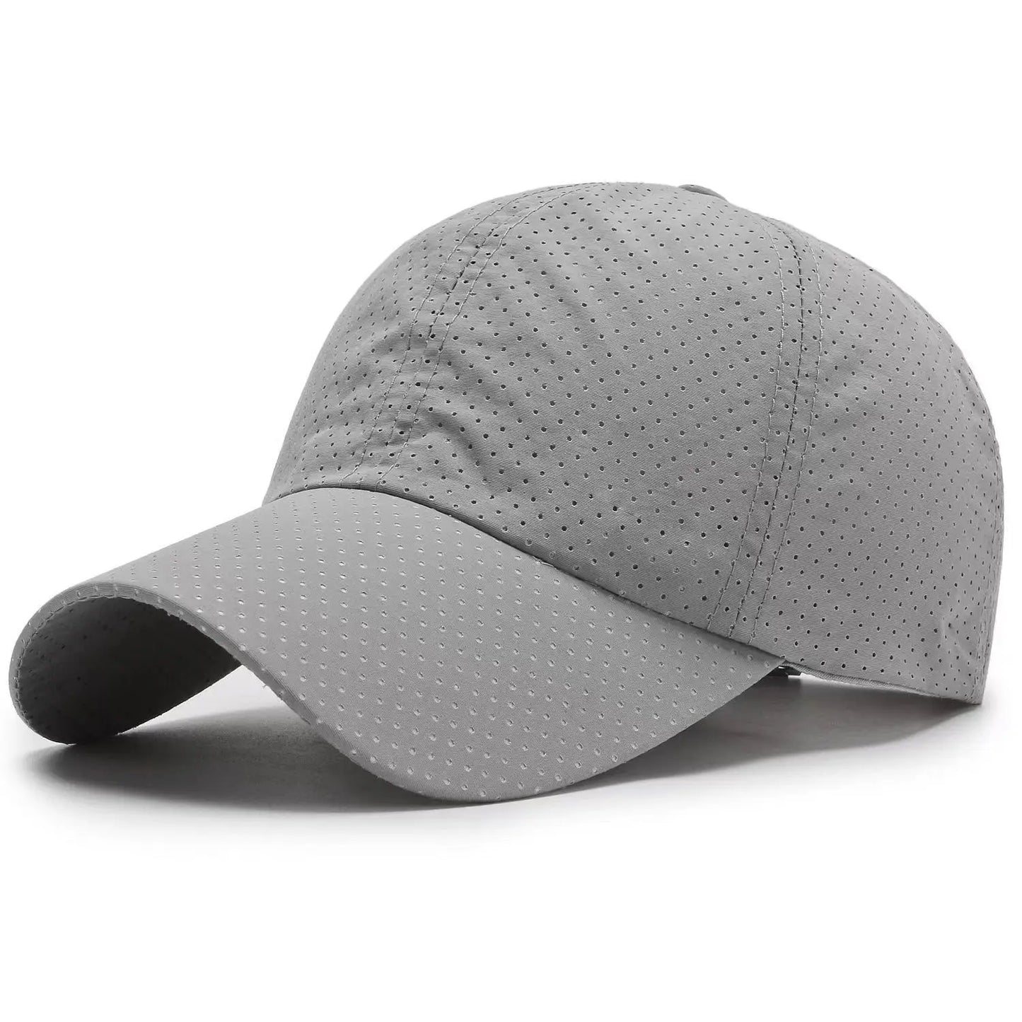 Quick Dry Mesh Sport Baseballkappe – Schnelltrocknende atmungsaktive Sport Cap für Joggen, Fitness, Outdoor, Tennis & Freizeit