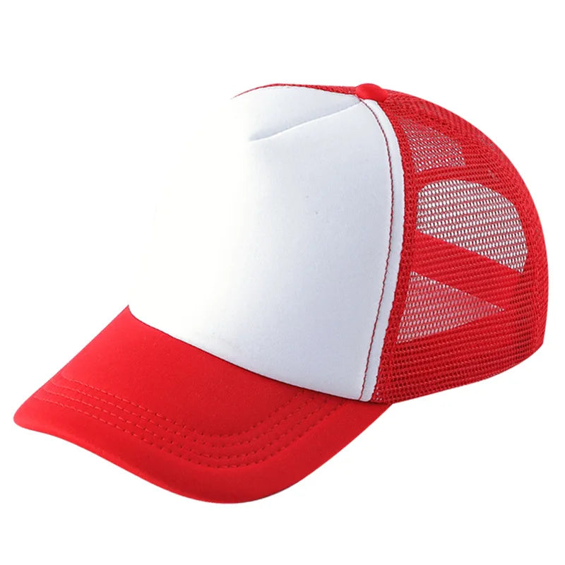 Fashion Trucker Casual Baseballkappe – Verstellbare Freizeit Cap im modernen Trucker Style für Damen & Herren mit Mesh Design
