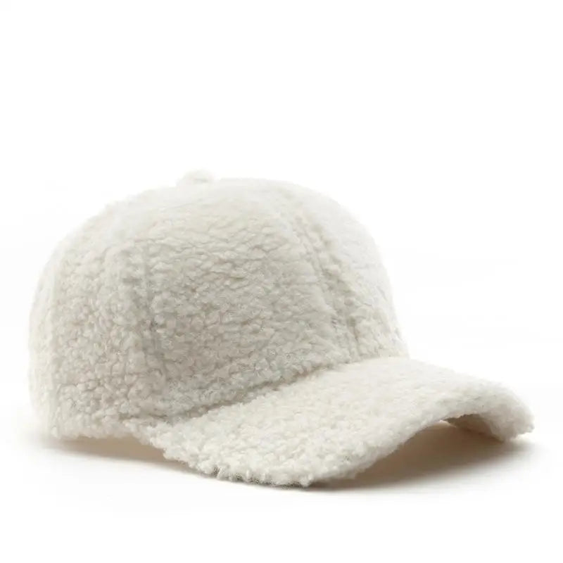 Warme Plüsch Winter Baseballkappe – Gefütterte Winter Cap mit weichem Innenfutter für Damen & Herren bei kaltem Wetter
