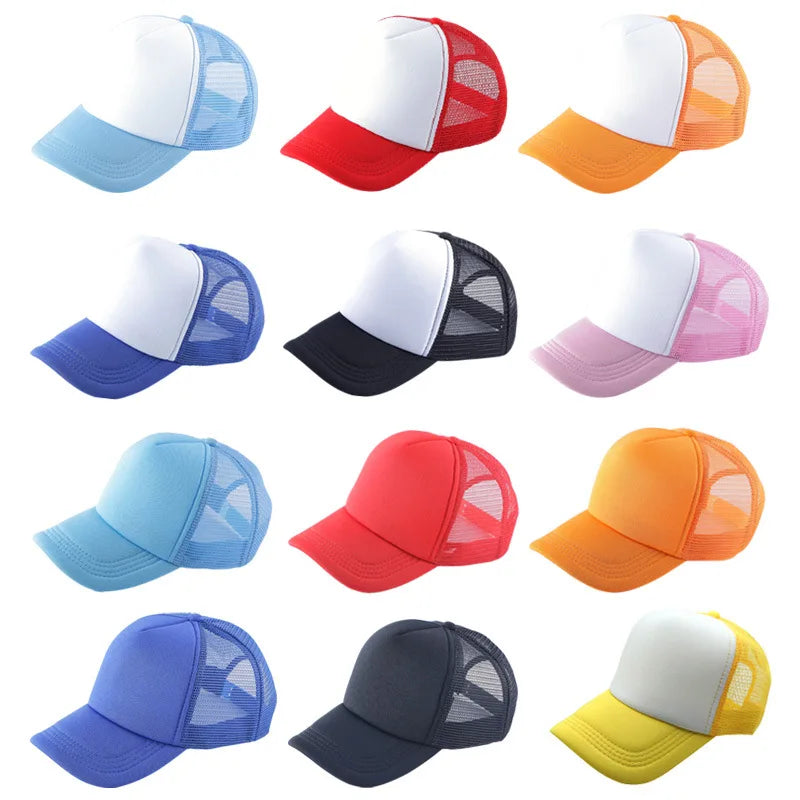 Fashion Trucker Casual Baseballkappe – Verstellbare Freizeit Cap im modernen Trucker Style für Damen & Herren mit Mesh Design