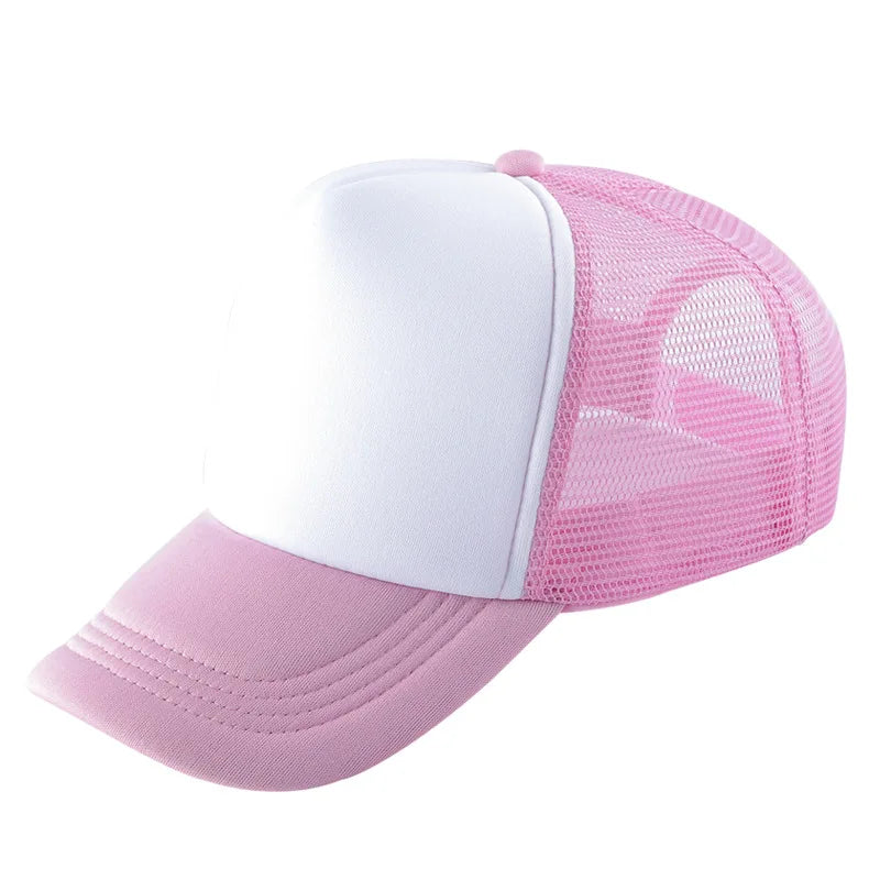 Fashion Trucker Casual Baseballkappe – Verstellbare Freizeit Cap im modernen Trucker Style für Damen & Herren mit Mesh Design