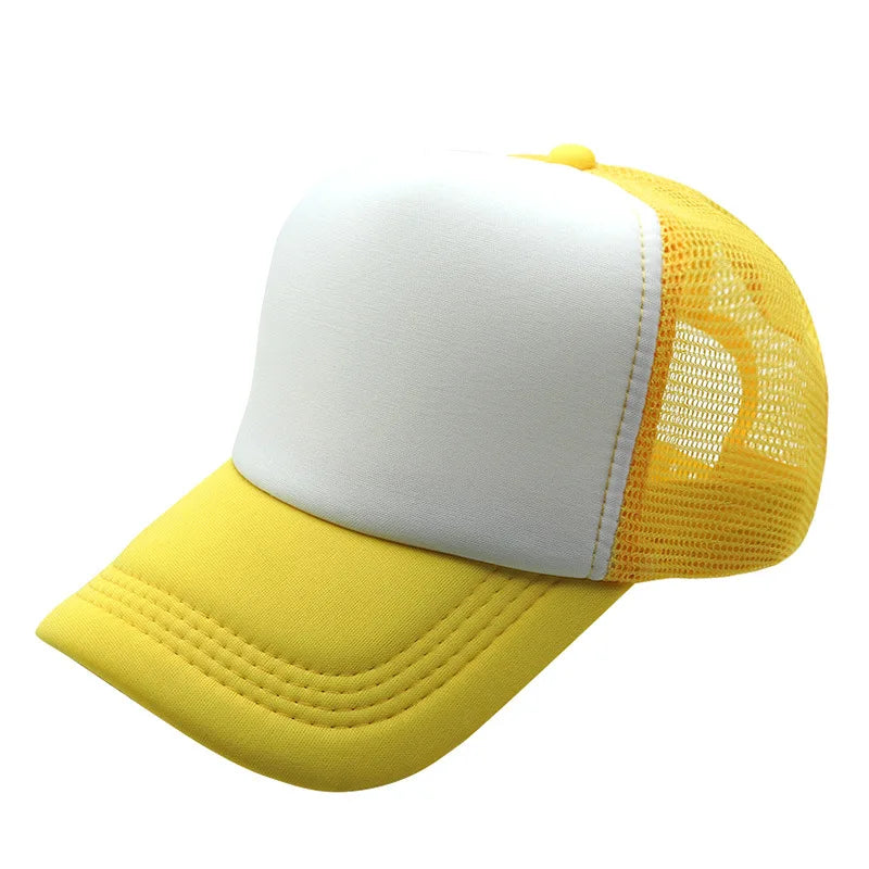Fashion Trucker Casual Baseballkappe – Verstellbare Freizeit Cap im modernen Trucker Style für Damen & Herren mit Mesh Design