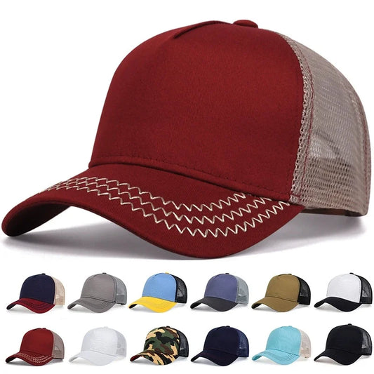 Leichte Atmungsaktive Sommer Baseballkappe – Verstellbare Unisex Cap für Alltag, Sport, Freizeit, Reisen & Outdoor Aktivitäten