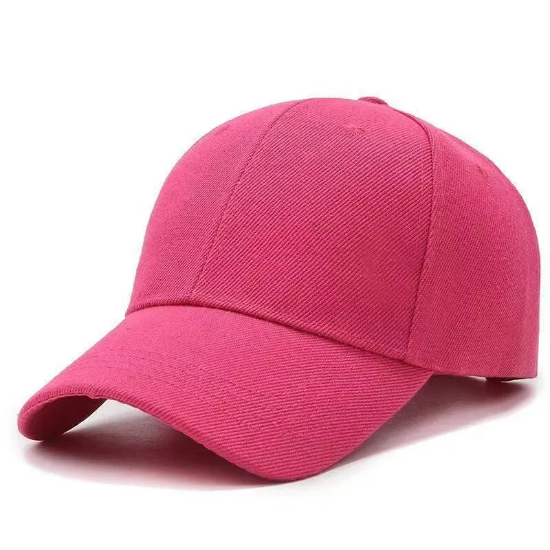 Klassische Verstellbare Dad Baseballkappe – Schlichte Plain Cap für Damen & Herren mit gebogenem Schirm & angenehmer Passform