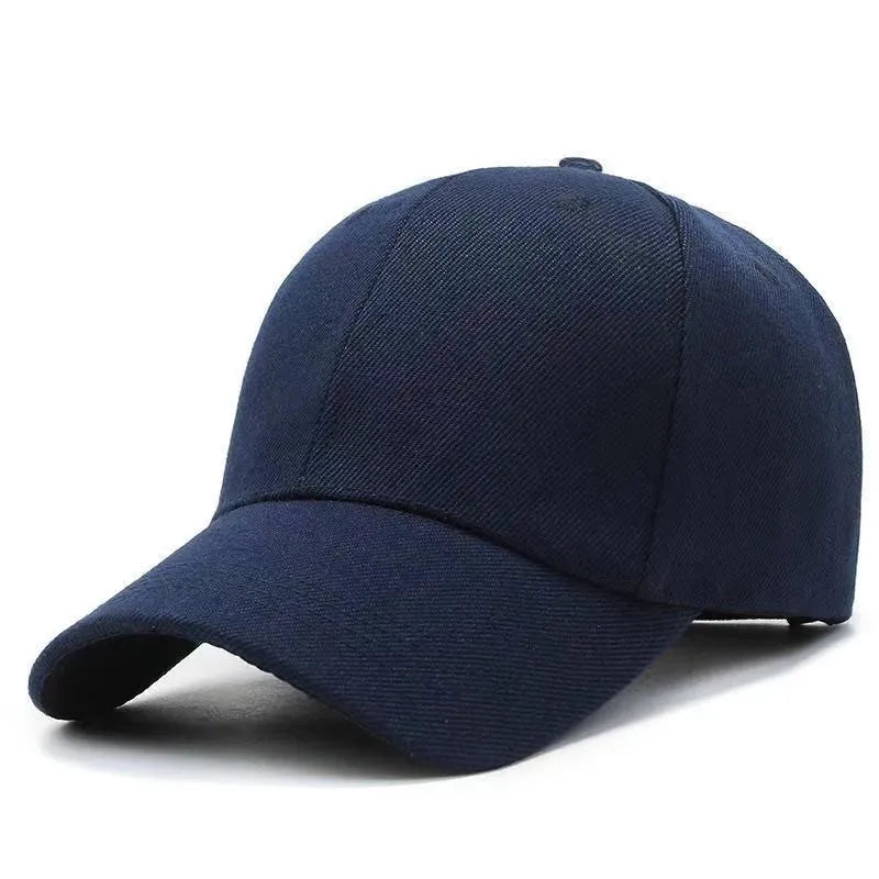 Klassische Verstellbare Dad Baseballkappe – Schlichte Plain Cap für Damen & Herren mit gebogenem Schirm & angenehmer Passform