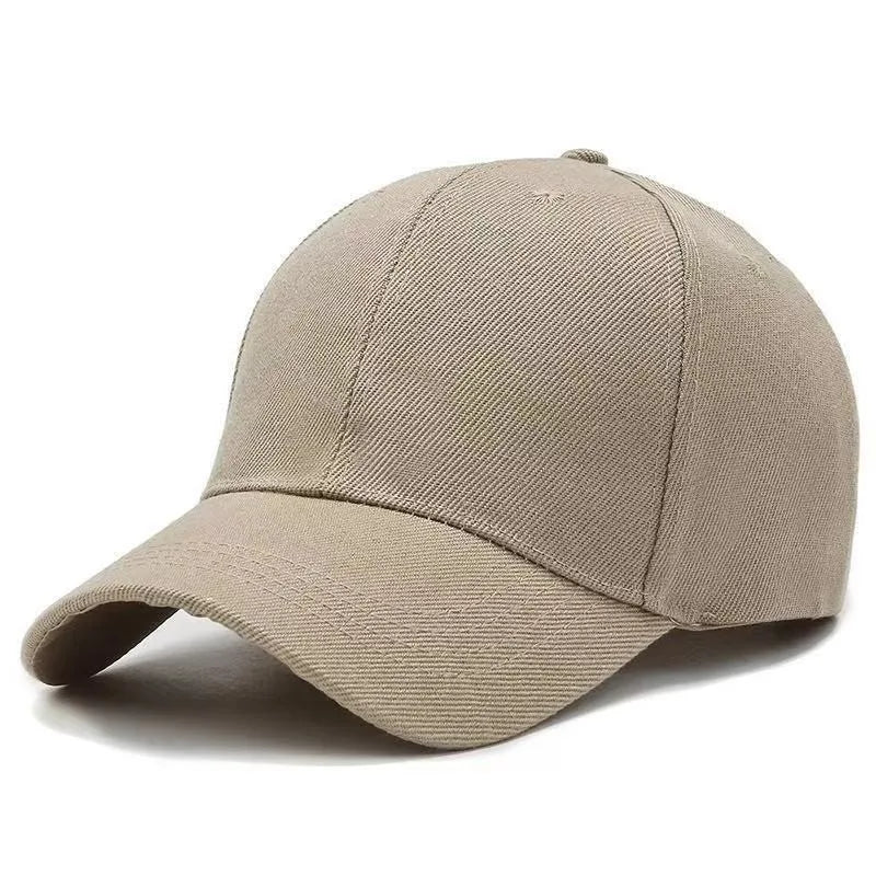 Klassische Verstellbare Dad Baseballkappe – Schlichte Plain Cap für Damen & Herren mit gebogenem Schirm & angenehmer Passform