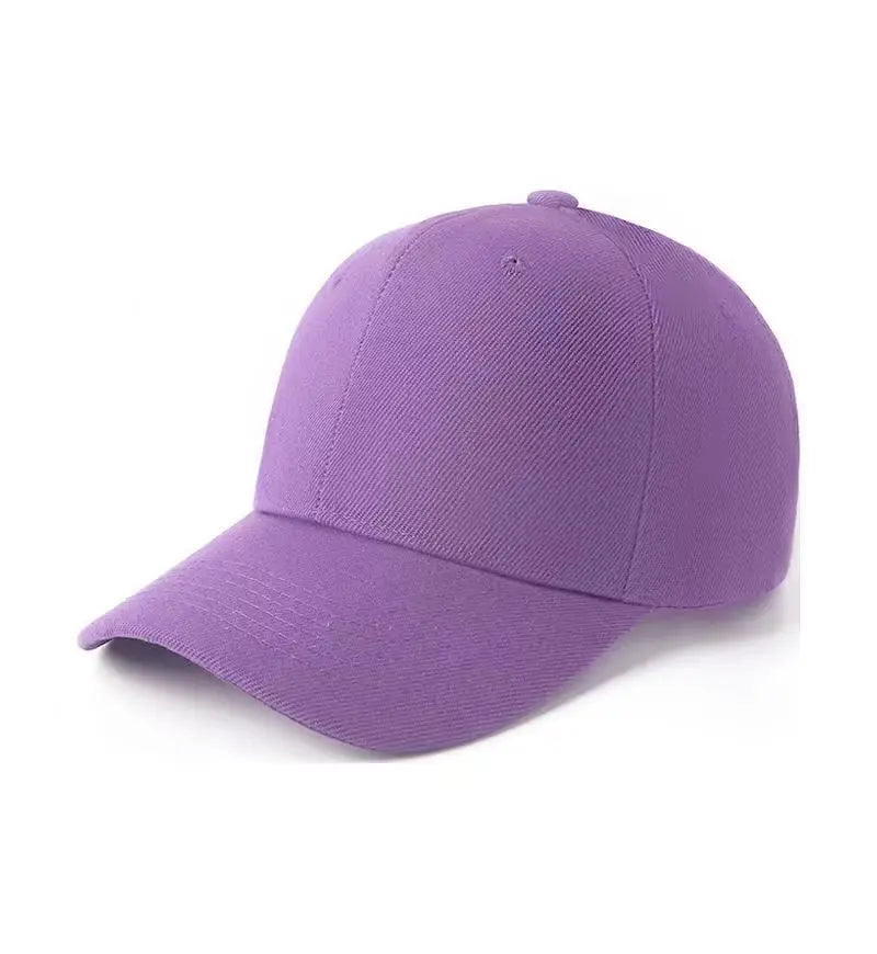 Klassische Verstellbare Dad Baseballkappe – Schlichte Plain Cap für Damen & Herren mit gebogenem Schirm & angenehmer Passform