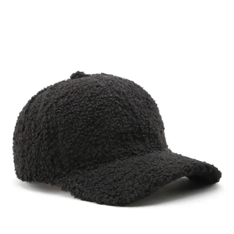 Warme Plüsch Winter Baseballkappe – Gefütterte Winter Cap mit weichem Innenfutter für Damen & Herren bei kaltem Wetter