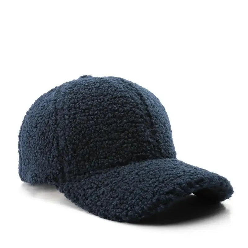 Warme Plüsch Winter Baseballkappe – Gefütterte Winter Cap mit weichem Innenfutter für Damen & Herren bei kaltem Wetter