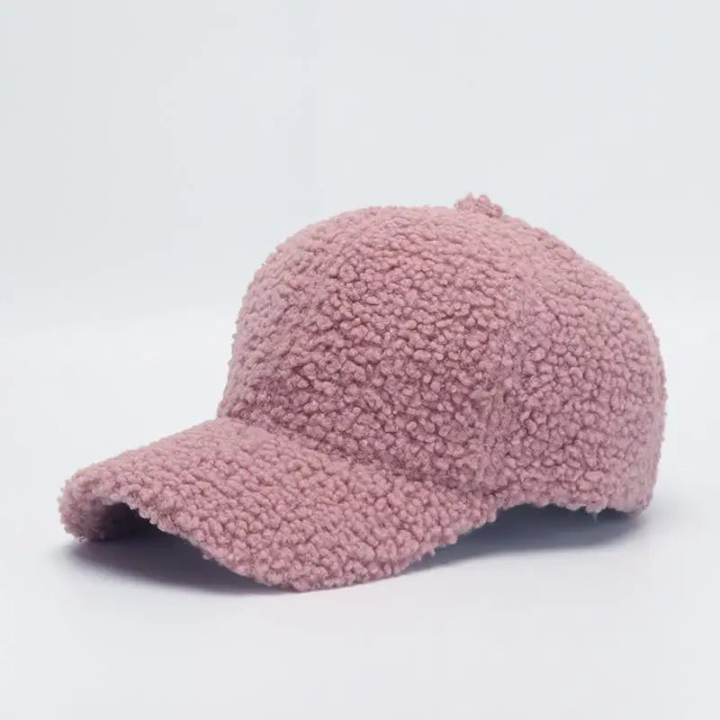 Warme Plüsch Winter Baseballkappe – Gefütterte Winter Cap mit weichem Innenfutter für Damen & Herren bei kaltem Wetter
