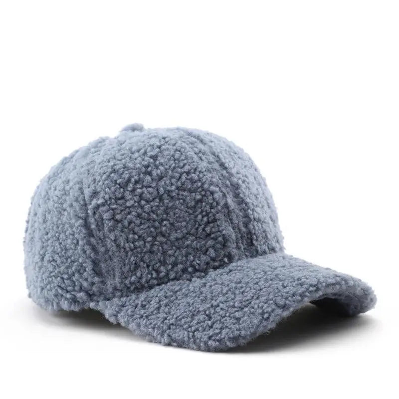 Warme Plüsch Winter Baseballkappe – Gefütterte Winter Cap mit weichem Innenfutter für Damen & Herren bei kaltem Wetter
