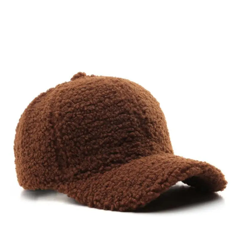 Warme Plüsch Winter Baseballkappe – Gefütterte Winter Cap mit weichem Innenfutter für Damen & Herren bei kaltem Wetter