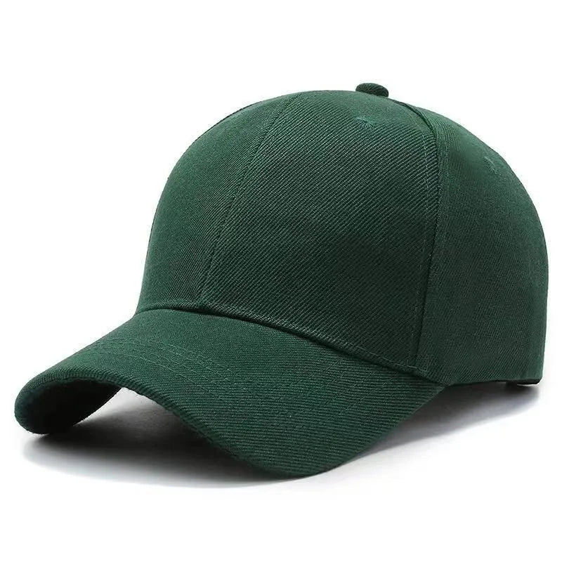 Klassische Verstellbare Dad Baseballkappe – Schlichte Plain Cap für Damen & Herren mit gebogenem Schirm & angenehmer Passform