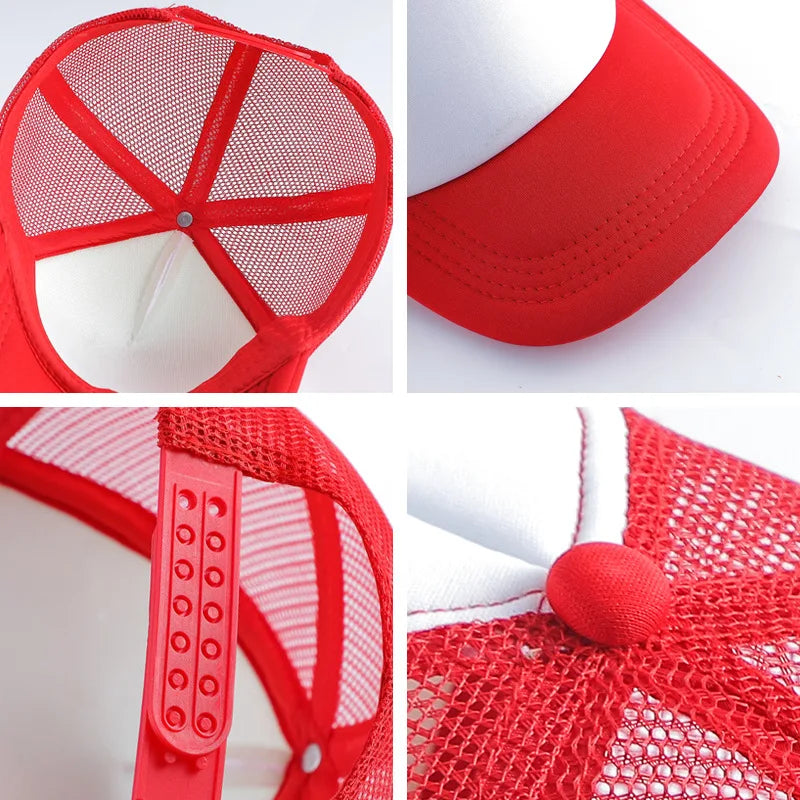 Fashion Trucker Casual Baseballkappe – Verstellbare Freizeit Cap im modernen Trucker Style für Damen & Herren mit Mesh Design