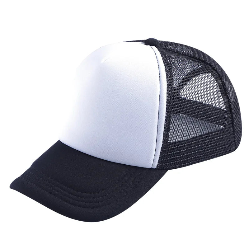 Fashion Trucker Casual Baseballkappe – Verstellbare Freizeit Cap im modernen Trucker Style für Damen & Herren mit Mesh Design