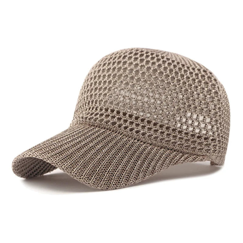 Atmungsaktive Sommer Sport Baseballkappe – Leichte verstellbare Unisex Cap für Sport, Fitness, Joggen, Outdoor & Freizeit