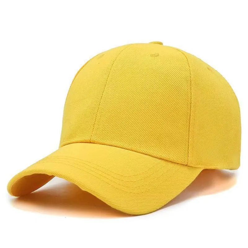 Klassische Verstellbare Dad Baseballkappe – Schlichte Plain Cap für Damen & Herren mit gebogenem Schirm & angenehmer Passform