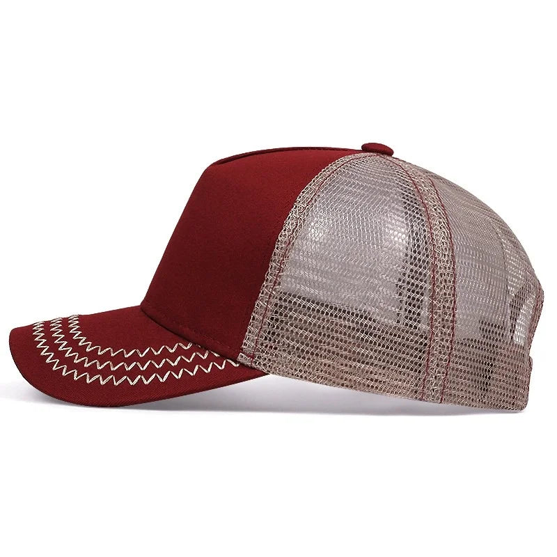 Leichte Atmungsaktive Sommer Baseballkappe – Verstellbare Unisex Cap für Alltag, Sport, Freizeit, Reisen & Outdoor Aktivitäten