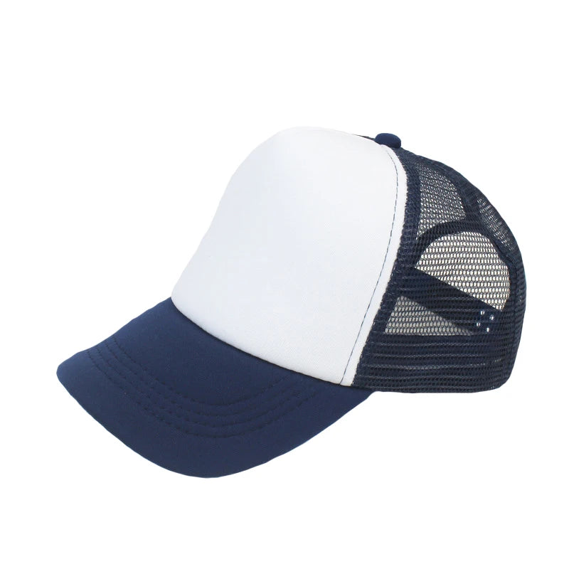 Fashion Trucker Casual Baseballkappe – Verstellbare Freizeit Cap im modernen Trucker Style für Damen & Herren mit Mesh Design