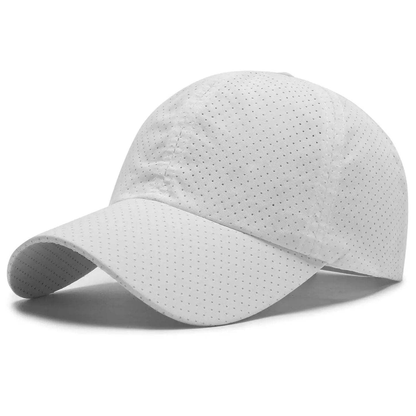 Quick Dry Mesh Sport Baseballkappe – Schnelltrocknende atmungsaktive Sport Cap für Joggen, Fitness, Outdoor, Tennis & Freizeit