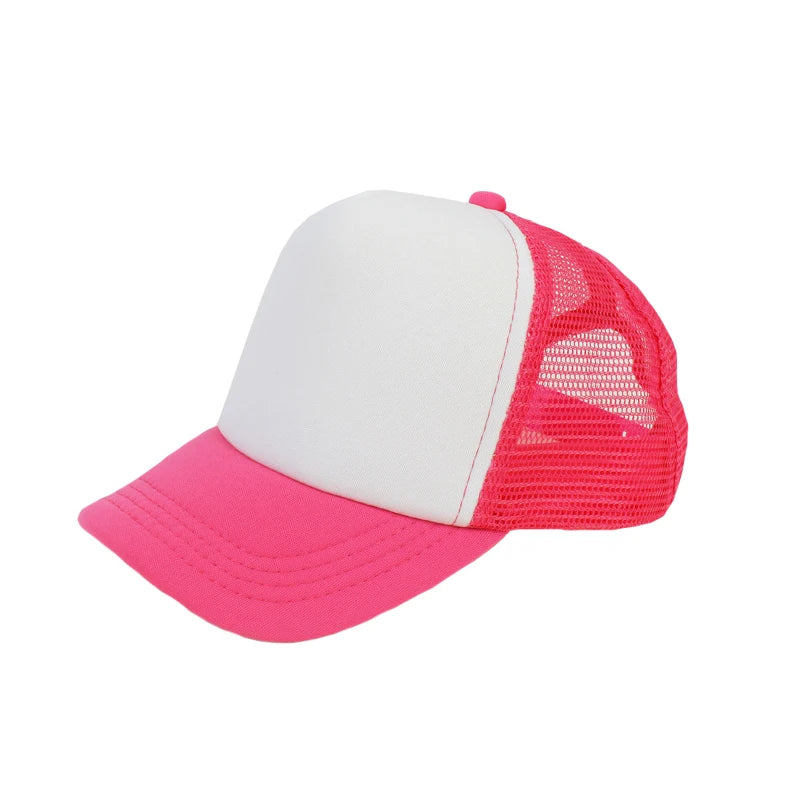 Fashion Trucker Casual Baseballkappe – Verstellbare Freizeit Cap im modernen Trucker Style für Damen & Herren mit Mesh Design