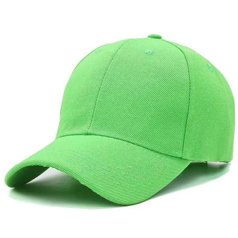Klassische Verstellbare Dad Baseballkappe – Schlichte Plain Cap für Damen & Herren mit gebogenem Schirm & angenehmer Passform