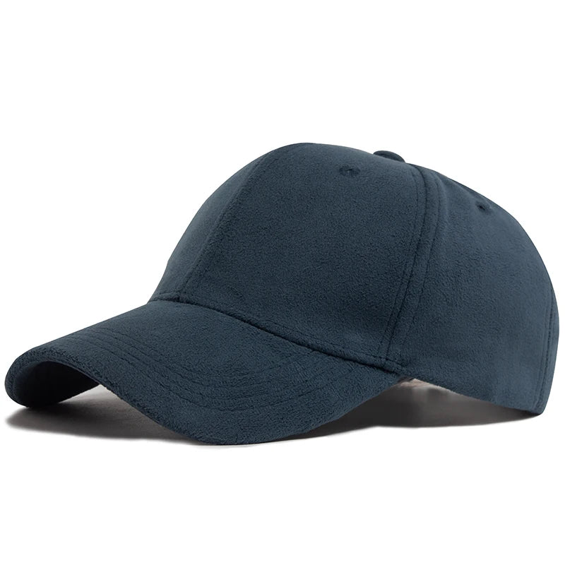 Vintage Wildleder Hip Hop Baseballkappe – Stylische Retro Cap in Wildleder Optik für Damen & Herren mit verstellbarer Passform
