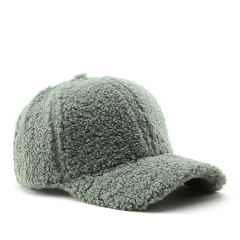 Warme Plüsch Winter Baseballkappe – Gefütterte Winter Cap mit weichem Innenfutter für Damen & Herren bei kaltem Wetter
