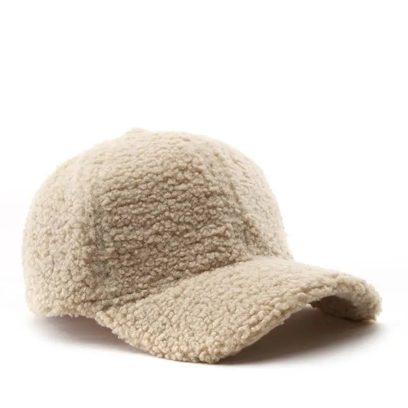 Warme Plüsch Winter Baseballkappe – Gefütterte Winter Cap mit weichem Innenfutter für Damen & Herren bei kaltem Wetter