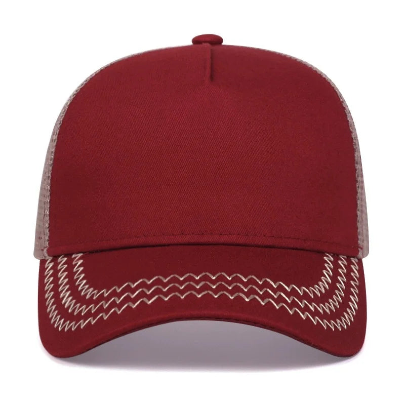 Leichte Atmungsaktive Sommer Baseballkappe – Verstellbare Unisex Cap für Alltag, Sport, Freizeit, Reisen & Outdoor Aktivitäten