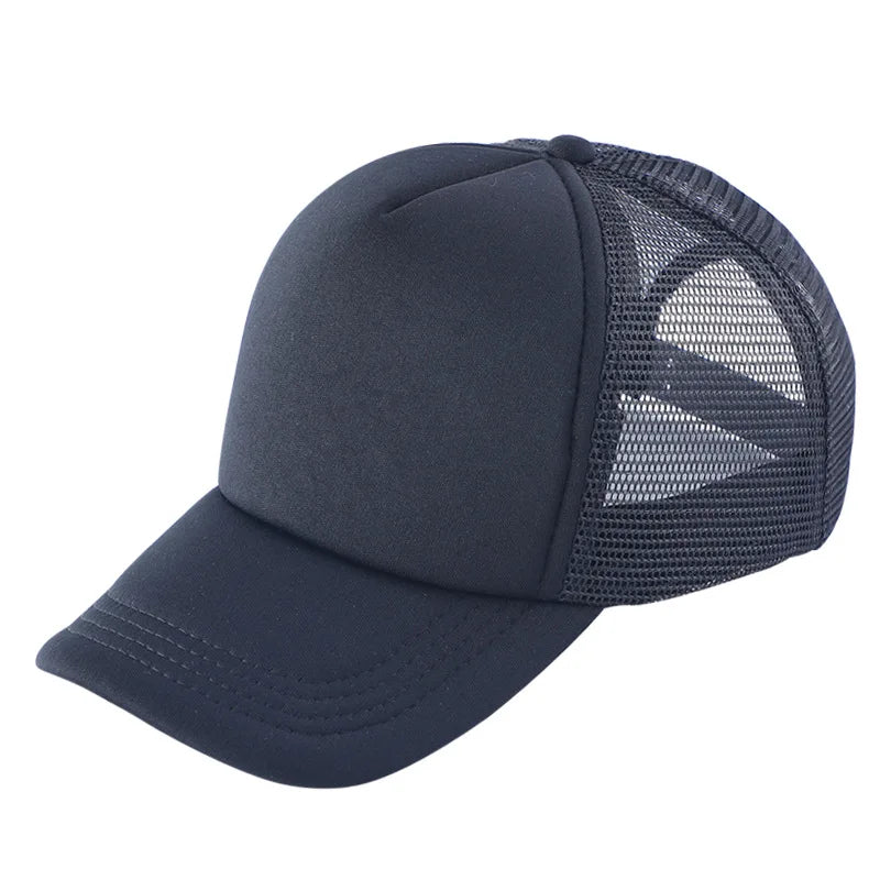 Fashion Trucker Casual Baseballkappe – Verstellbare Freizeit Cap im modernen Trucker Style für Damen & Herren mit Mesh Design