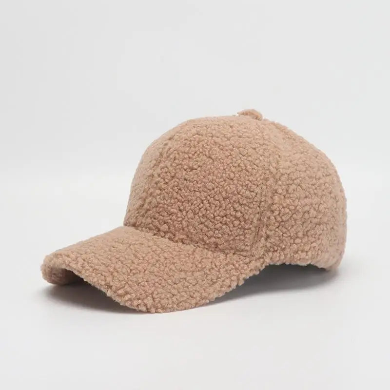 Warme Plüsch Winter Baseballkappe – Gefütterte Winter Cap mit weichem Innenfutter für Damen & Herren bei kaltem Wetter