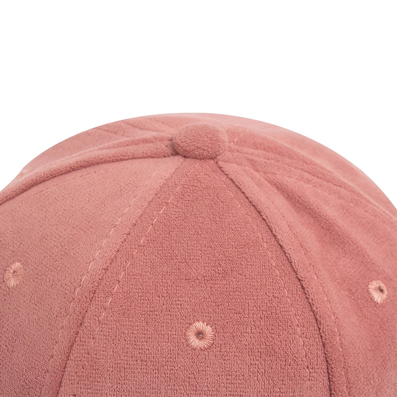 Vintage Wildleder Hip Hop Baseballkappe – Stylische Retro Cap in Wildleder Optik für Damen & Herren mit verstellbarer Passform