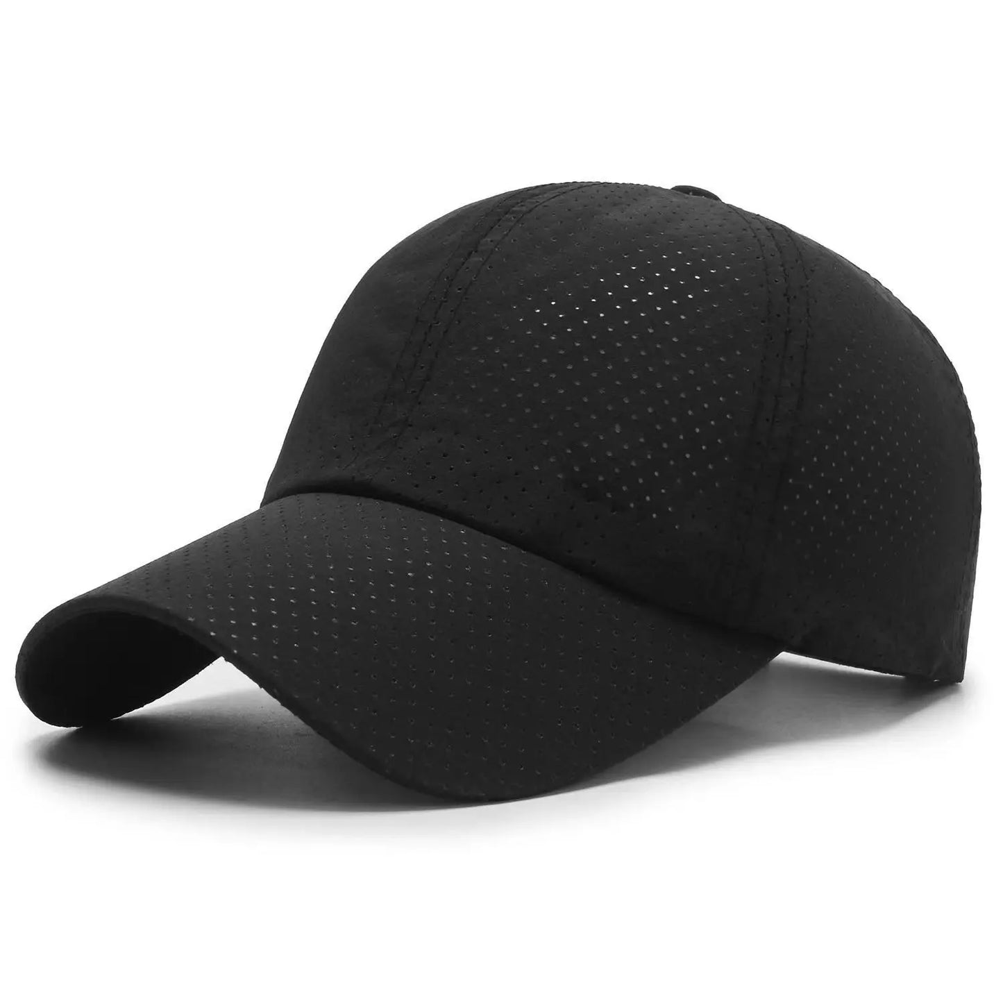 Quick Dry Mesh Sport Baseballkappe – Schnelltrocknende atmungsaktive Sport Cap für Joggen, Fitness, Outdoor, Tennis & Freizeit