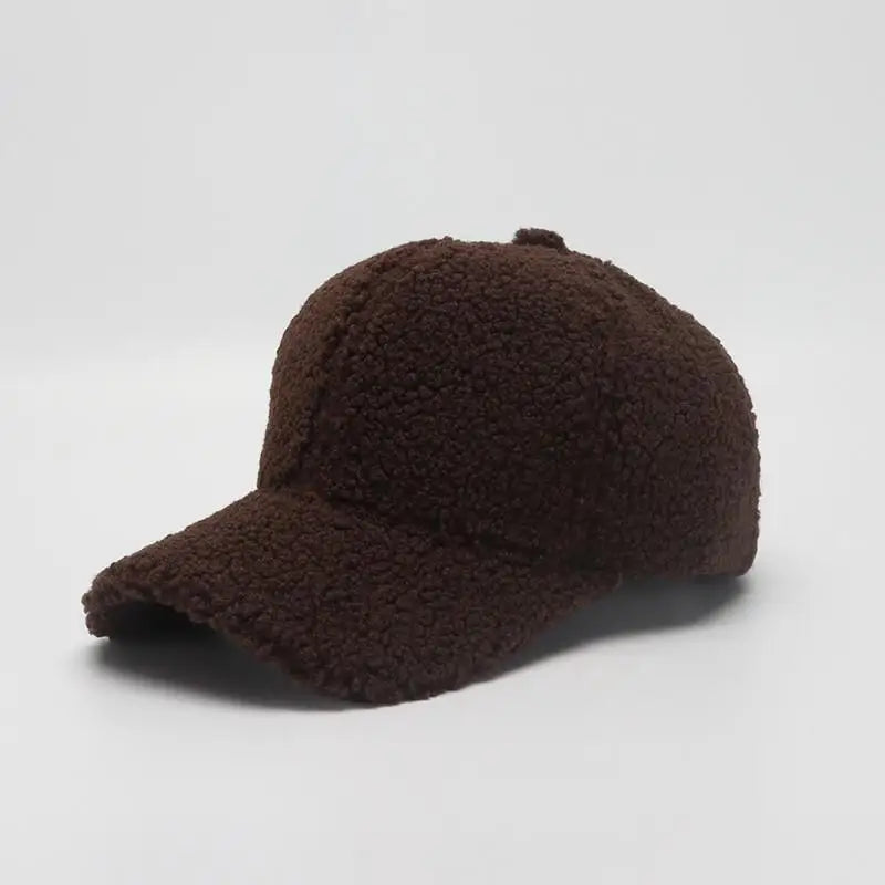 Warme Plüsch Winter Baseballkappe – Gefütterte Winter Cap mit weichem Innenfutter für Damen & Herren bei kaltem Wetter