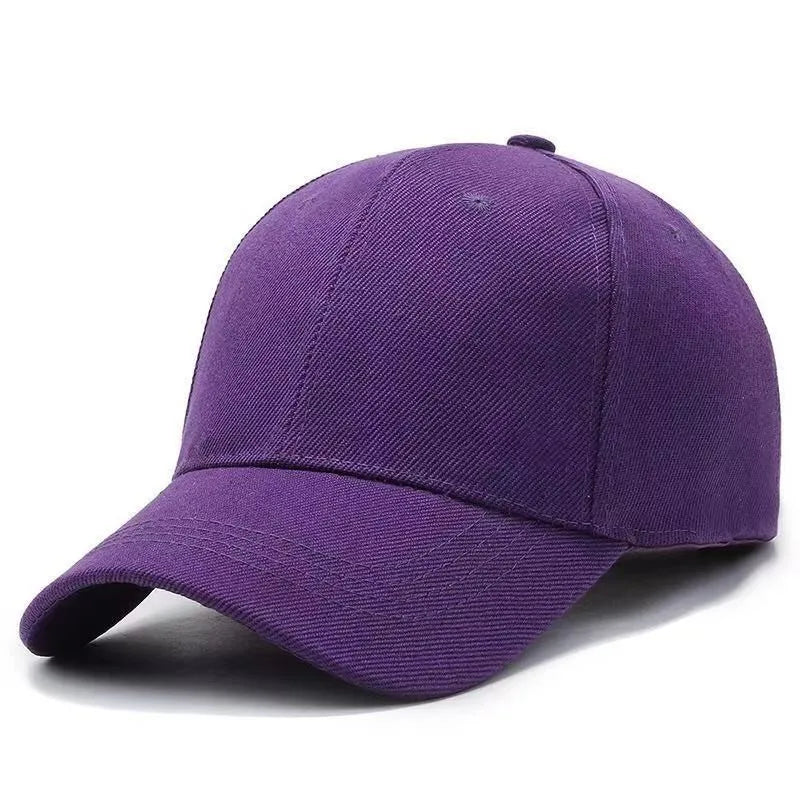 Klassische Verstellbare Dad Baseballkappe – Schlichte Plain Cap für Damen & Herren mit gebogenem Schirm & angenehmer Passform