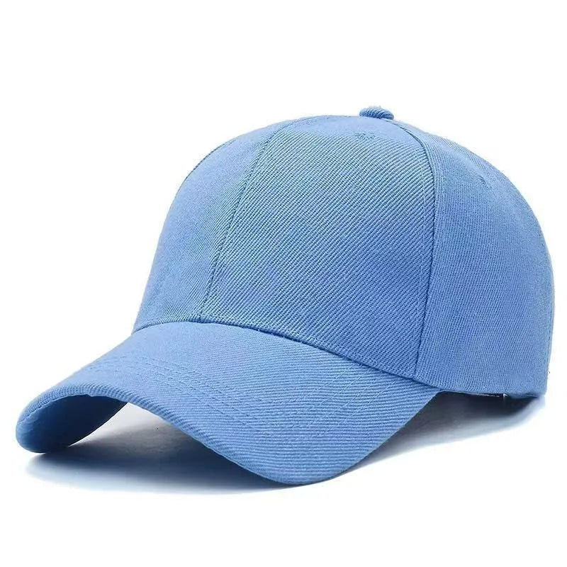 Klassische Verstellbare Dad Baseballkappe – Schlichte Plain Cap für Damen & Herren mit gebogenem Schirm & angenehmer Passform