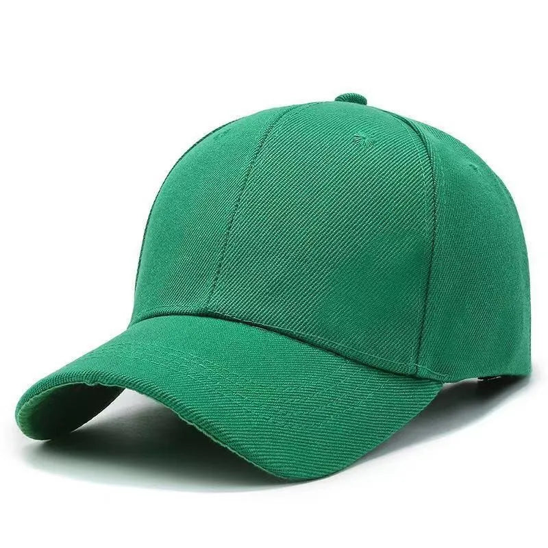 Klassische Verstellbare Dad Baseballkappe – Schlichte Plain Cap für Damen & Herren mit gebogenem Schirm & angenehmer Passform