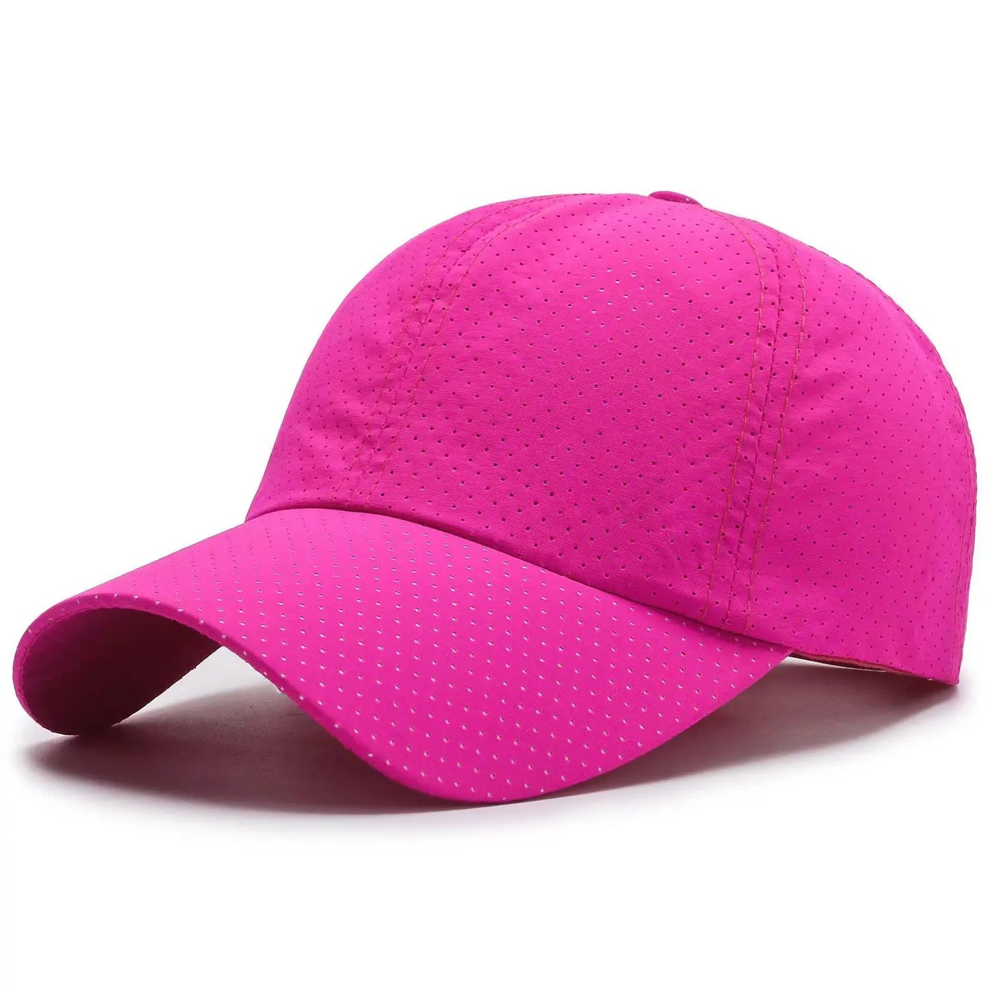 Quick Dry Mesh Sport Baseballkappe – Schnelltrocknende atmungsaktive Sport Cap für Joggen, Fitness, Outdoor, Tennis & Freizeit
