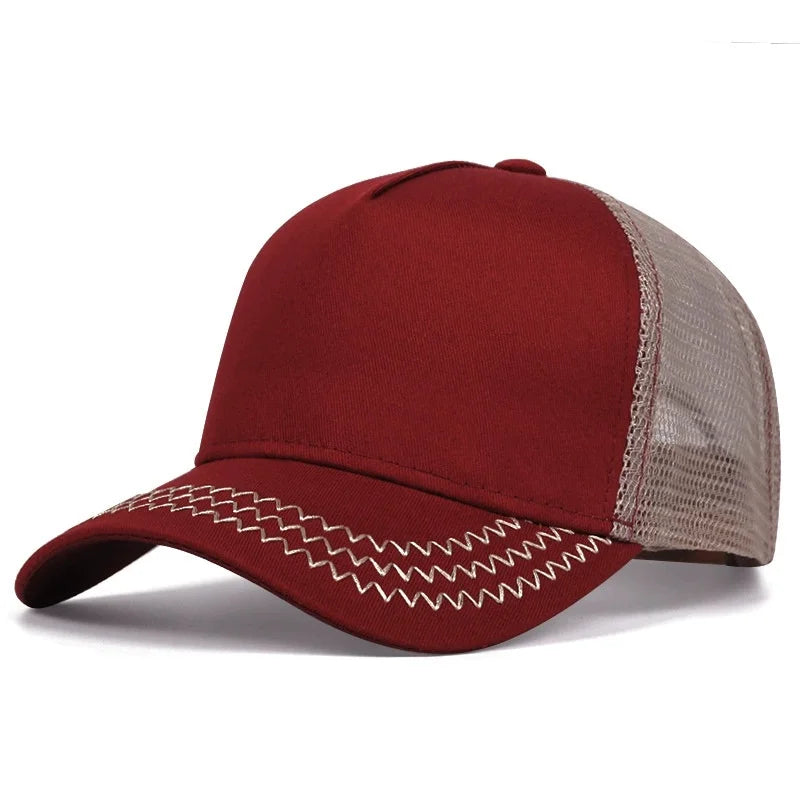 Leichte Atmungsaktive Sommer Baseballkappe – Verstellbare Unisex Cap für Alltag, Sport, Freizeit, Reisen & Outdoor Aktivitäten
