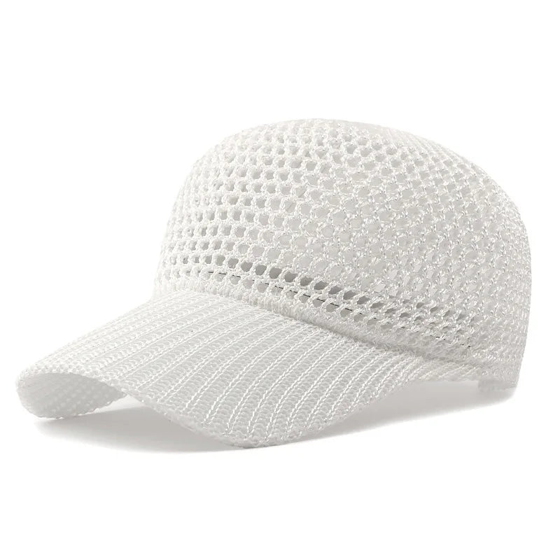 Atmungsaktive Sommer Sport Baseballkappe – Leichte verstellbare Unisex Cap für Sport, Fitness, Joggen, Outdoor & Freizeit